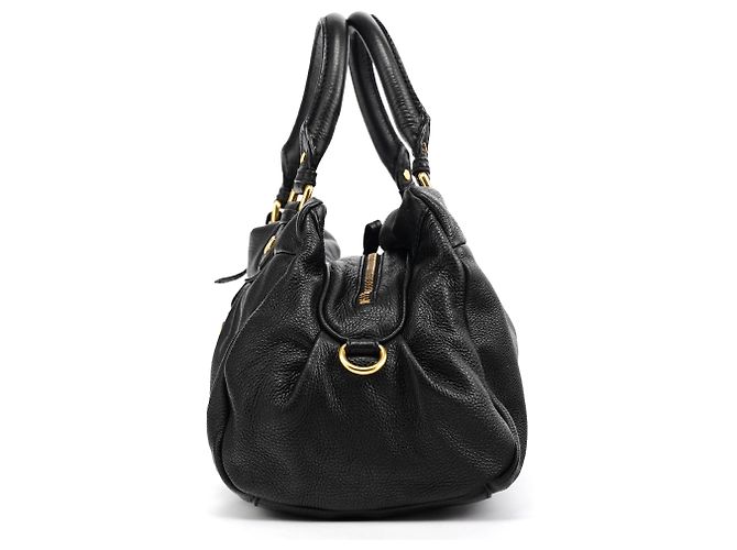 Marc by Marc Jacobs Borsa 2-Way Classic Q Baby Groovee in pelle nera - vista 2