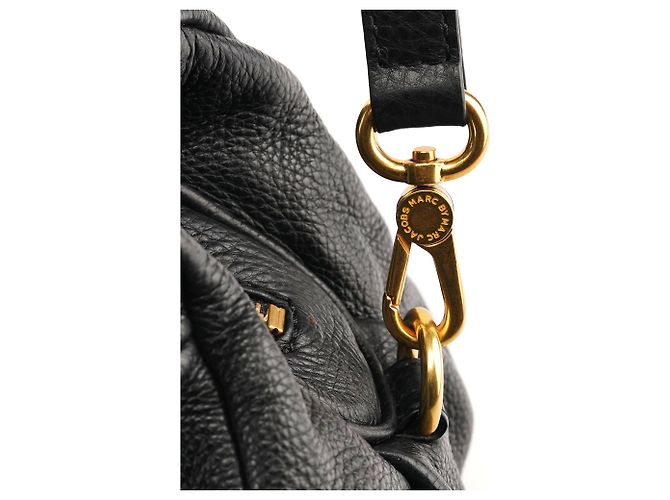 Marc by Marc Jacobs Borsa 2-Way Classic Q Baby Groovee in pelle nera - vista 7