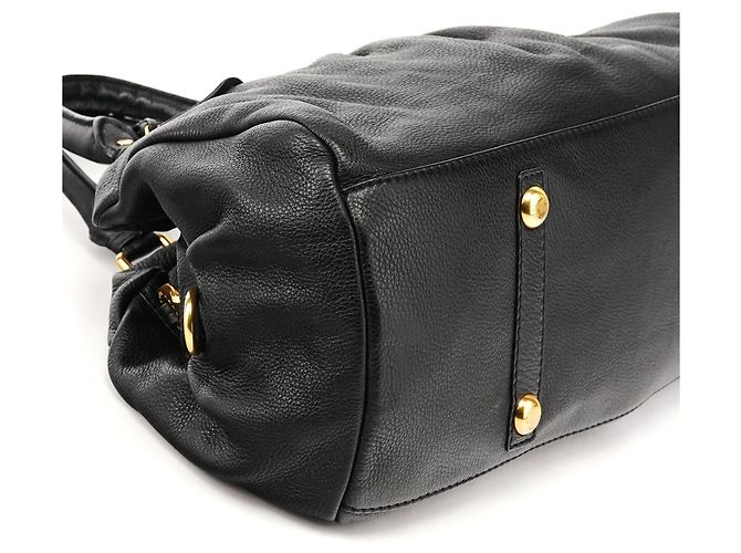 Marc by Marc Jacobs Borsa 2-Way Classic Q Baby Groovee in pelle nera - vista 9