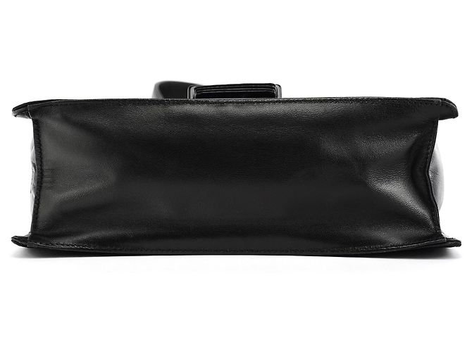 Prada Borsa a tracolla con fibbia in nylon Tessuto Vitello nera - vista 4