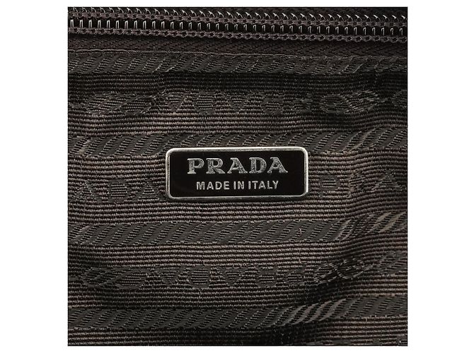 Prada B0050 Borsa Bowling in pelle di vitello Vitello Avorio - vista 11