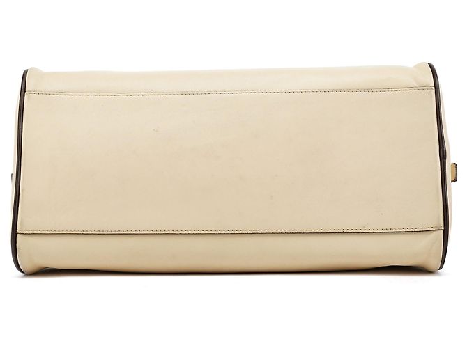 Prada B0050 Borsa Bowling in pelle di vitello Vitello Avorio - vista 5