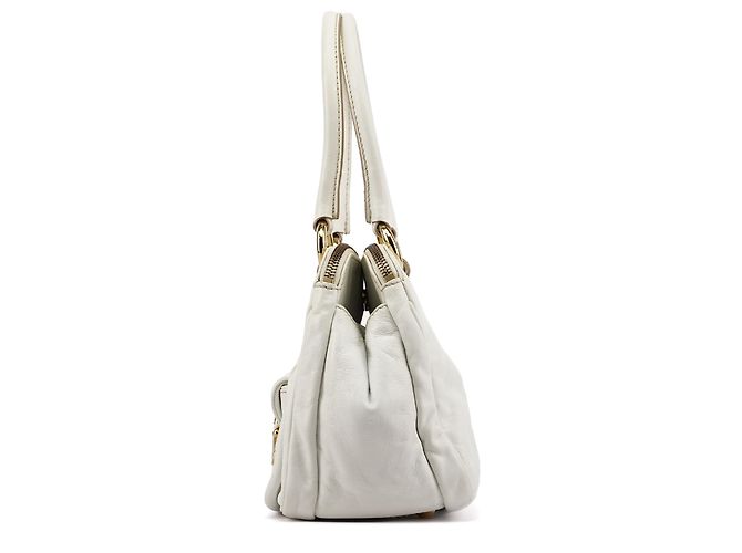 Marc Jacobs Borsa Tote Blake in Pelle Bianca - vista 2