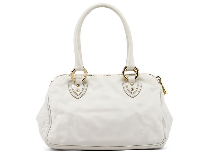 Marc Jacobs Borsa Tote Blake in Pelle Bianca - vista 3