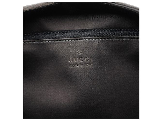 Gucci Borsa a tracolla 1999 Grey Velvet Loop - vista 10