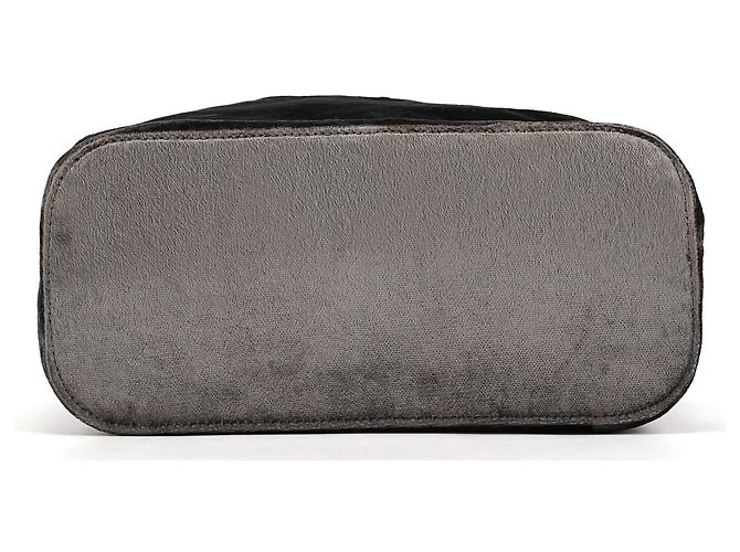 Gucci Borsa a tracolla 1999 Grey Velvet Loop - vista 4