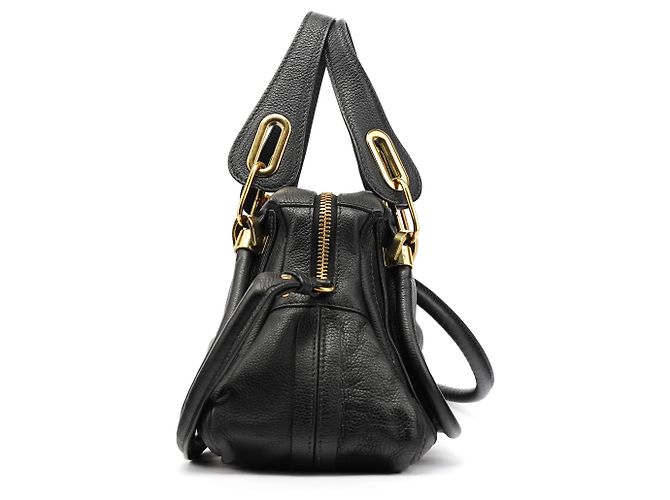 Chloé Borsa 2-Way Paraty in pelle Navy - vista 2