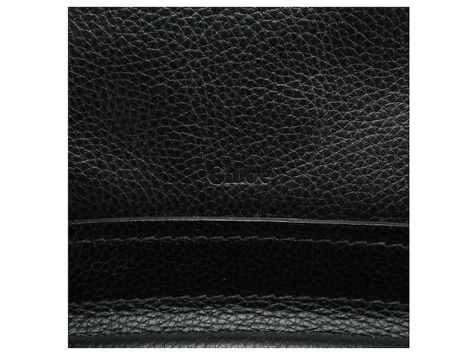 Chloé Borsa 2-Way Paraty in pelle Navy - vista 6