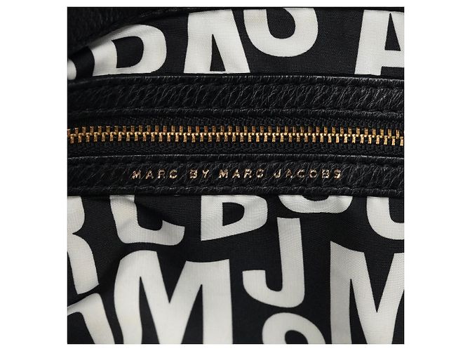Marc by Marc Jacobs Borsa 2-Way Classic Q Fran in pelle nera - vista 11
