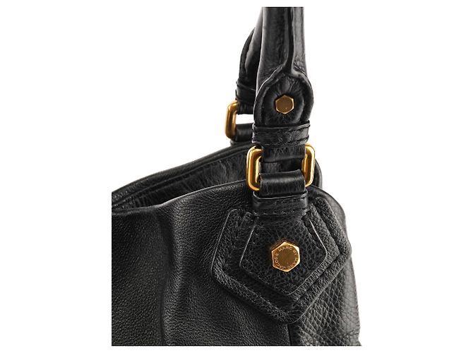 Marc by Marc Jacobs Borsa 2-Way Classic Q Fran in pelle nera - vista 7