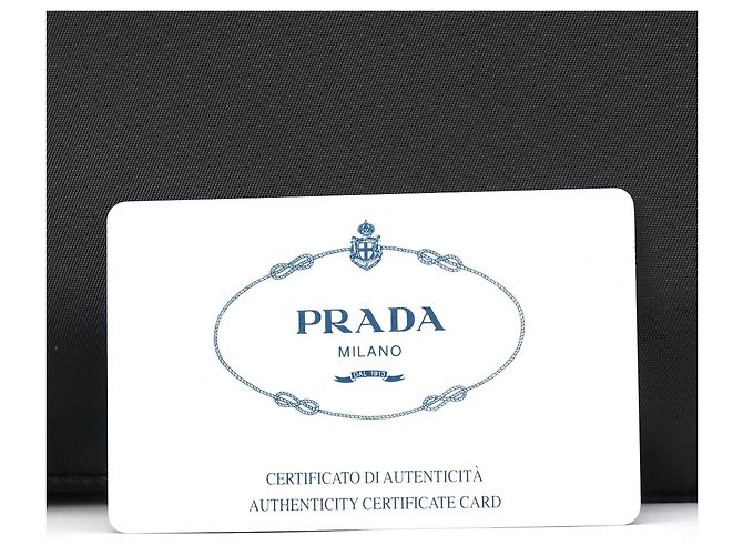 Prada Borsa a spalla a catena Swing Nylon Tessuto Nera 1996 - vista 12
