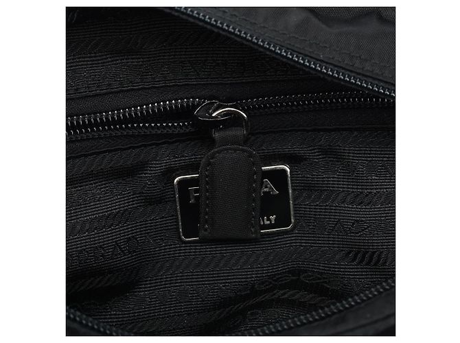 Prada Borsa a spalla a catena Swing Nylon Tessuto Nera 1996 - vista 15