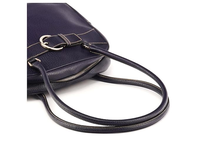 Prada Borsa bowling in pelle viola Primavera 2000 - vista 11