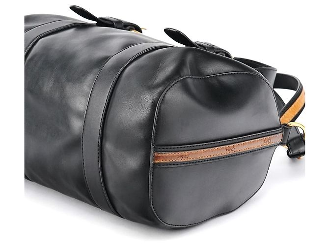 Chloé Borsa Boston 2-Way in pelle di vitello nera - vista 12