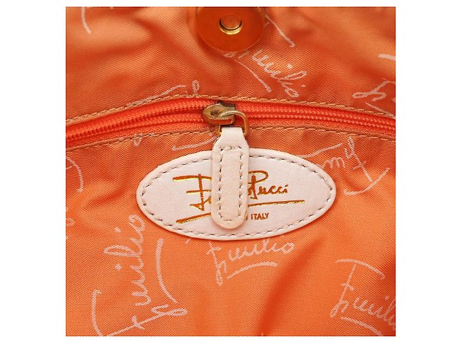 Emilio Pucci Farbenfroher abstrakter Canvas-Tote-Bag in Rosa - Ansicht 13