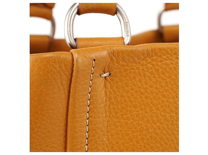 Prada Borsa Tote in pelle beige BR2252 - vista 18