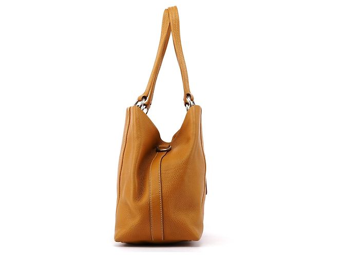 Prada Borsa Tote in pelle beige BR2252 - vista 2