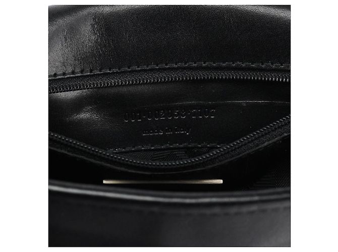 Yves Saint Laurent Borsa a tracolla con cintura in pelle di vitello nera - vista 14
