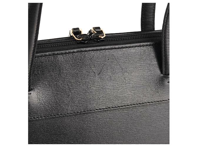 Gucci 002 1122 Borsa Tote in pelle nera - vista 11