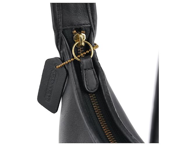 Coach Borsa a tracolla Ergo 9020 in pelle nera - vista 7