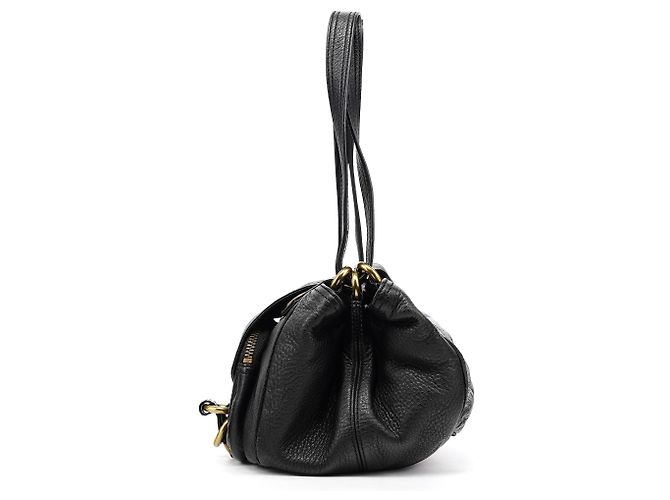 Marc by Marc Jacobs Borsa Tote in pelle nera con anelli - vista 2