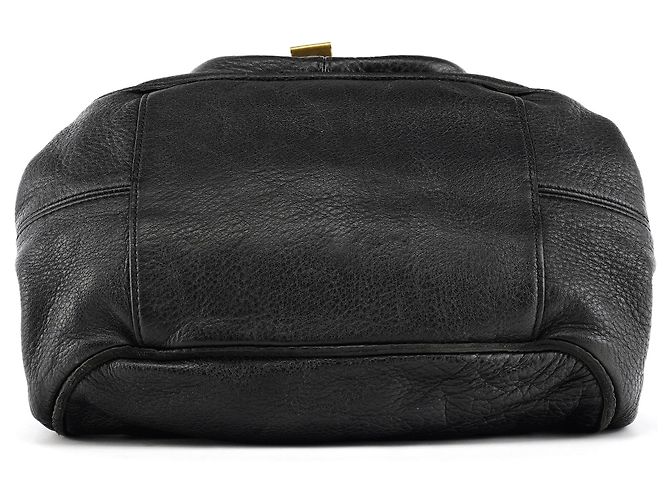 Marc by Marc Jacobs Borsa Tote in pelle nera con anelli - vista 5