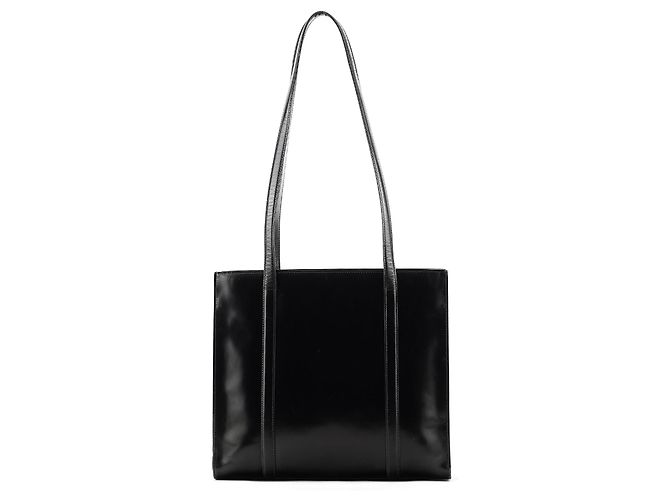 Prada Borsa Tote Sport 1995 in pelle spazzolato nera - vista 3