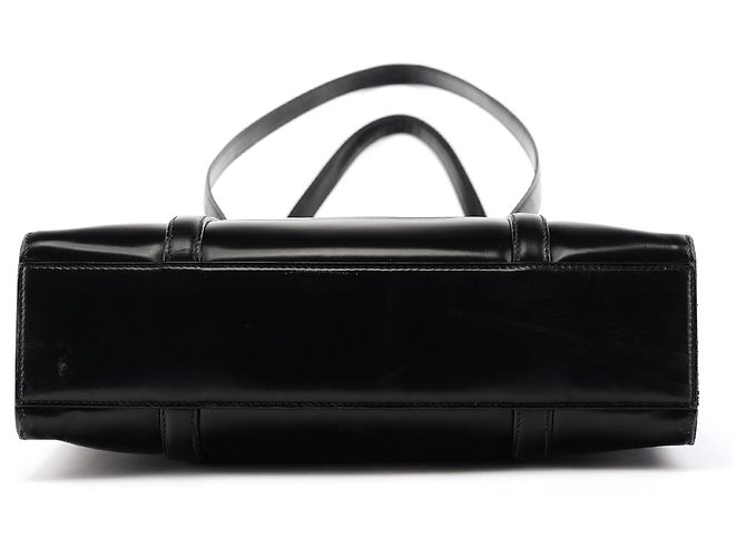Prada Borsa Tote Sport 1995 in pelle spazzolato nera - vista 4