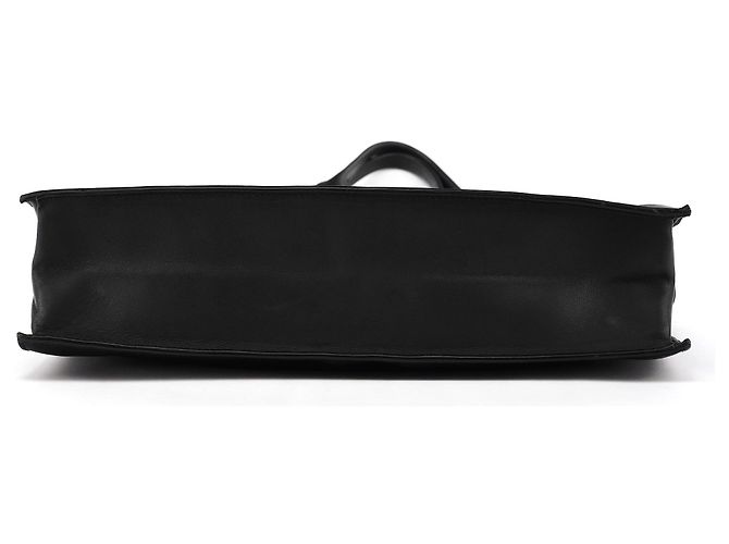 Gucci 002 1053 Borsa tote in pelle nera con coulisse - vista 5