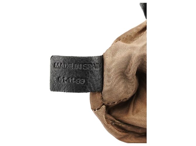 Chloé Mini borsa a tracolla Elsie in pelle nera - vista 12