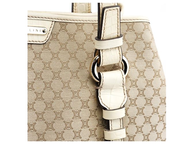 Céline Beige Triomphe Monogram Tote Bag - Ansicht 6