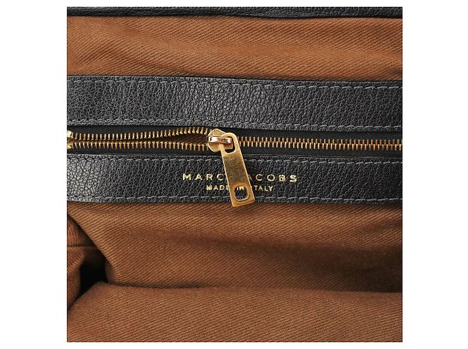 Marc Jacobs Borsa a tracolla Stam in pelle trapuntata nera - vista 14
