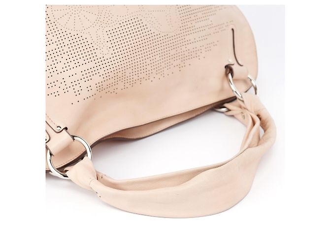 Céline mala de ombro Bittersweet em pele perfurada creme - vista 11