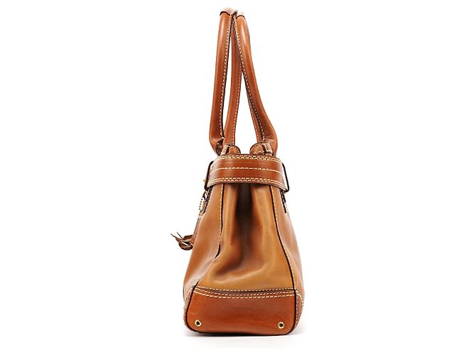 Coach 10552 Borsa Tote Hamptons in pelle tan - vista 2