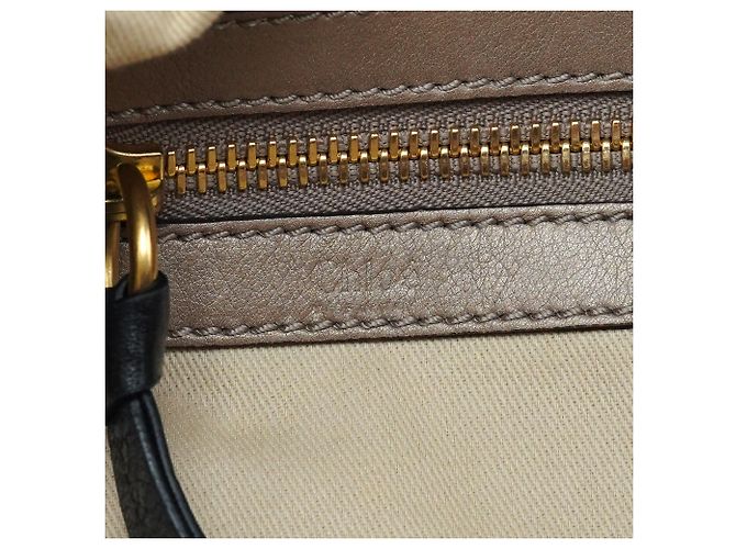 Chloé Borsa a spalla Bay in pelle verniciata bordeaux - vista 11