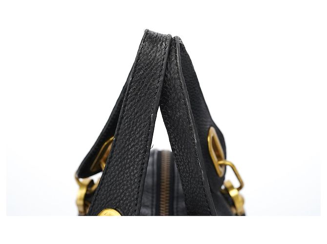 Chloé Borsa Paraty 2-Way in pelle nera - vista 18