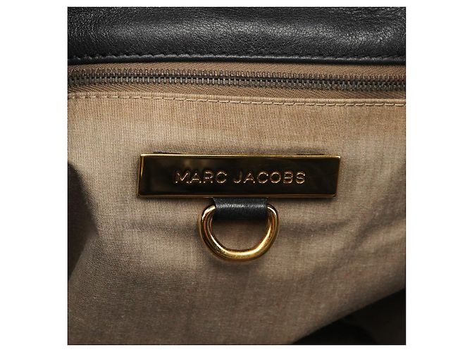 Marc Jacobs Borsa a spalla Blake in pelle nera multi-tasche - vista 10