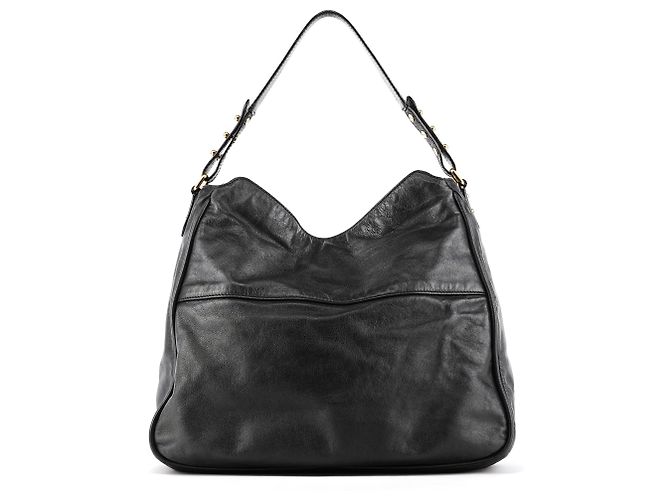 Marc Jacobs Borsa a spalla Blake in pelle nera multi-tasche - vista 3