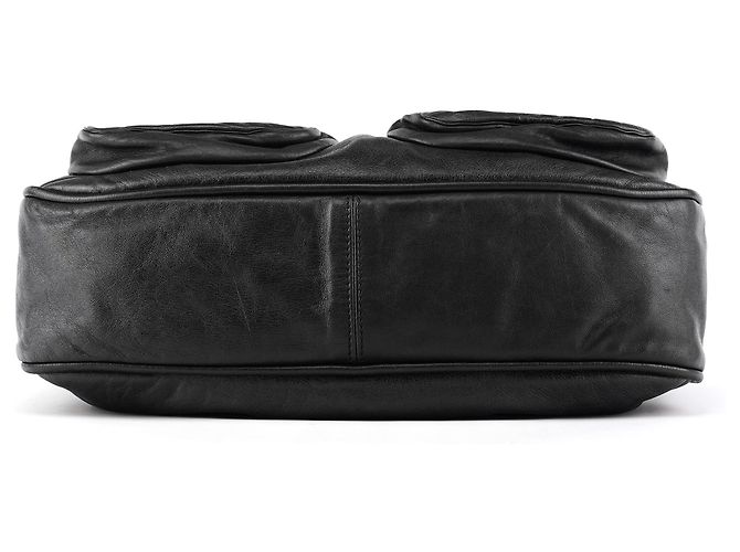 Marc Jacobs Borsa a spalla Blake in pelle nera multi-tasche - vista 5