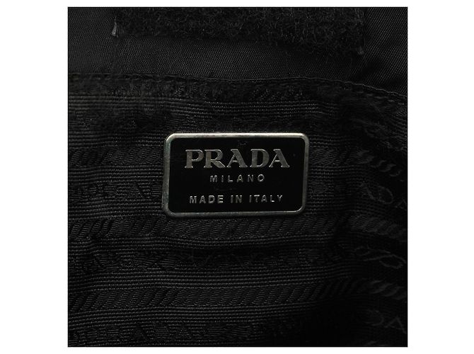 Prada Borsa Tote B8959 Black Tessuto Vela Nylon - vista 9