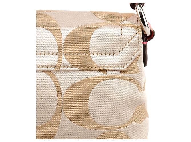Coach 18353 Borsa 2-Way in Signature Canvas Beige Pink - vista 11