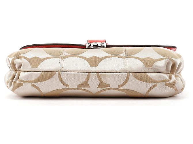 Coach 18353 Borsa 2-Way in Signature Canvas Beige Pink - vista 5