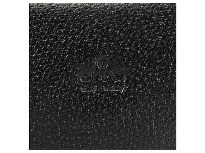 Bamboo Gucci 002 1035 Borsa Tote in pelle nera con bambù - vista 5