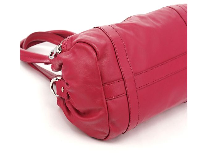 Marc by Marc Jacobs Borsa 2-Way in pelle rosa a più tasche - vista 7