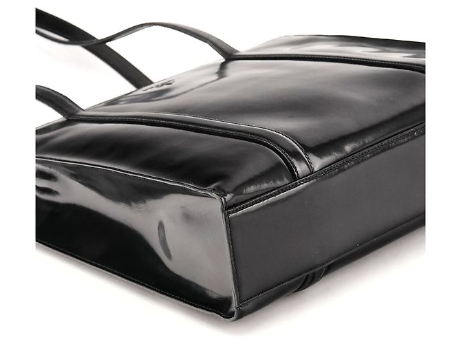 Prada Borsa tote sport 1995 in pelle spazzolato nera - vista 8