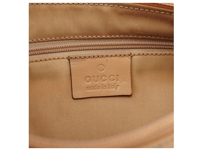 Bamboo Gucci Borsa a tracolla in vitello beige con bambù - vista 14