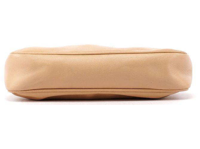 Bamboo Gucci Borsa a tracolla in vitello beige con bambù - vista 5