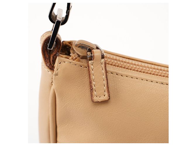 Bamboo Gucci Borsa a tracolla in vitello beige con bambù - vista 6