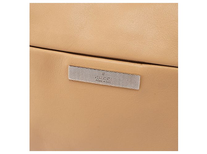 Bamboo Gucci Borsa a tracolla in vitello beige con bambù - vista 9