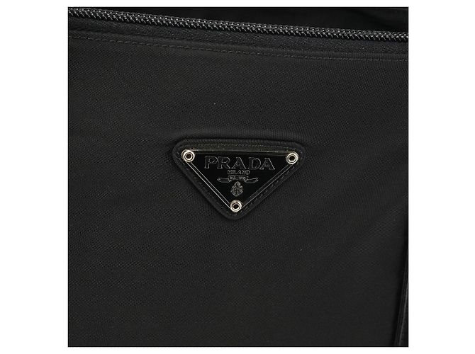Prada Borsa Tote 1995 Black Tessuto Nappa - vista 6